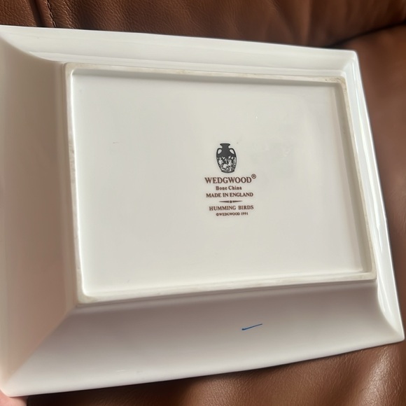 WEDGWOOD Humming Bird Large Trinket Dish - Picture 4 of 9